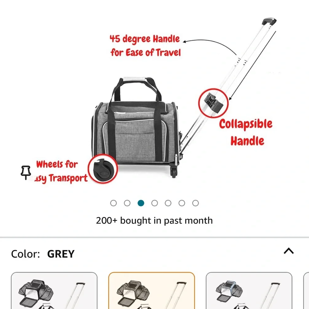 Airline approved pet carry on